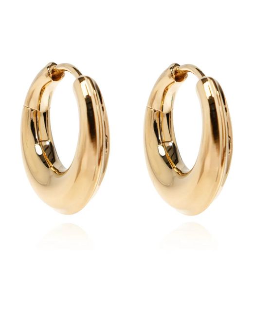 Earrings LIE STUDIO de color Metallic