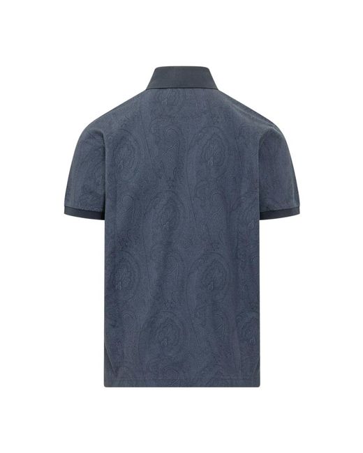 Etro Blue Polo Shirts for men
