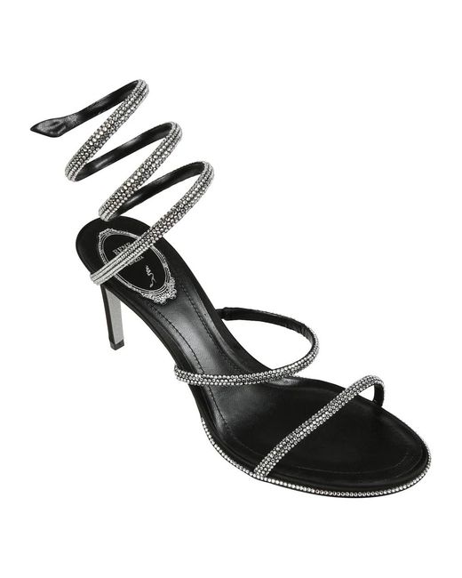 High Heel Sandals Rene Caovilla en coloris Black