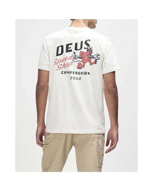 Deus Ex Machina White T-Shirts for men