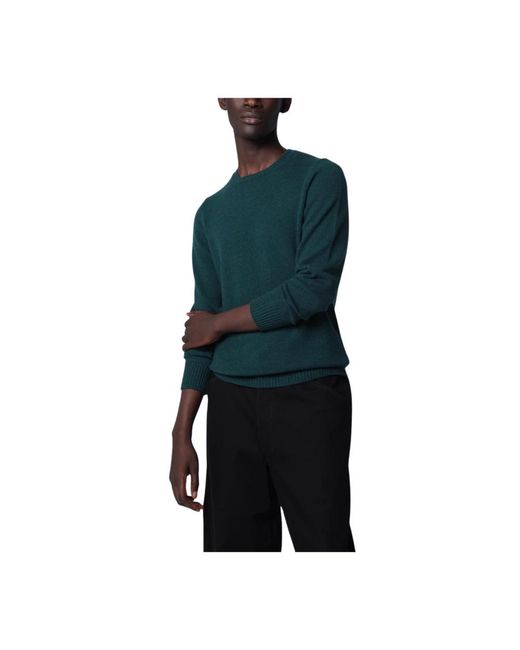 Drumohr Green Round-Neck Knitwear for men