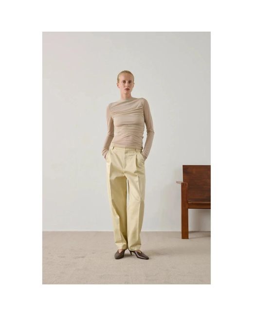 Soeur Natural Long Sleeve Tops