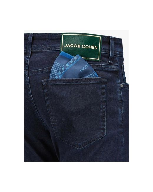 Jacob Cohen Blue Slim Fit Jeans for men
