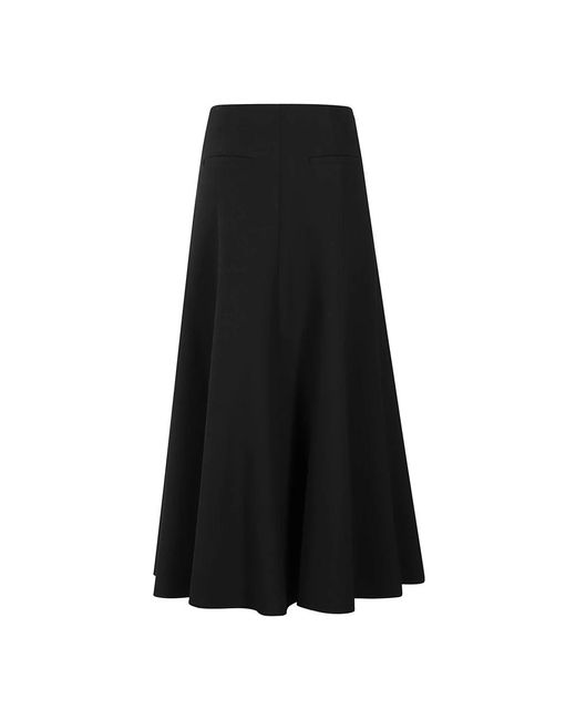 Falda Midi A-Line, Mujer, Talla Jonathan Simkhai de color Black
