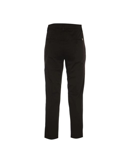 Dondup Black Cropped Trousers
