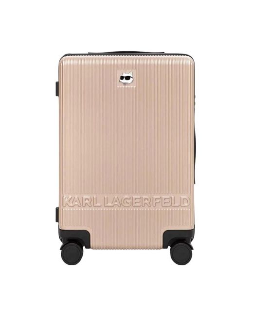 Karl Lagerfeld Natural Cabin Bags