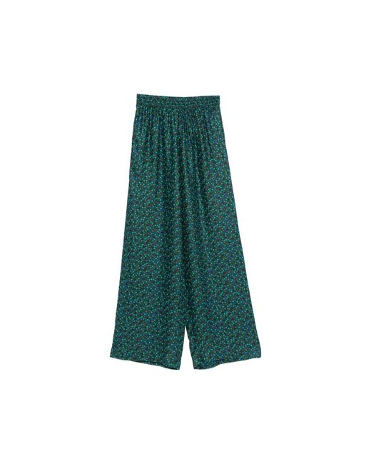 Gianluca Capannolo Green Wide Trousers