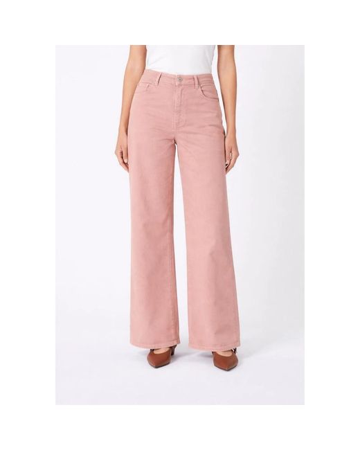 Weekend by Maxmara Pink Wide Jeans
