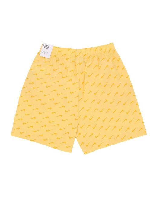 Nike Yellow Short Shorts