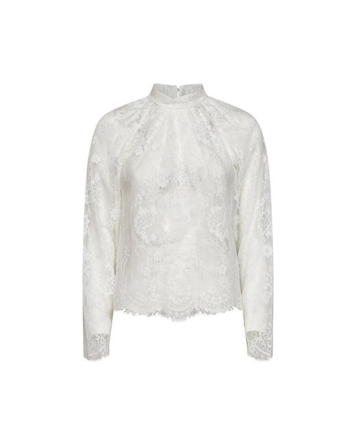 Blouses Self-Portrait de color White