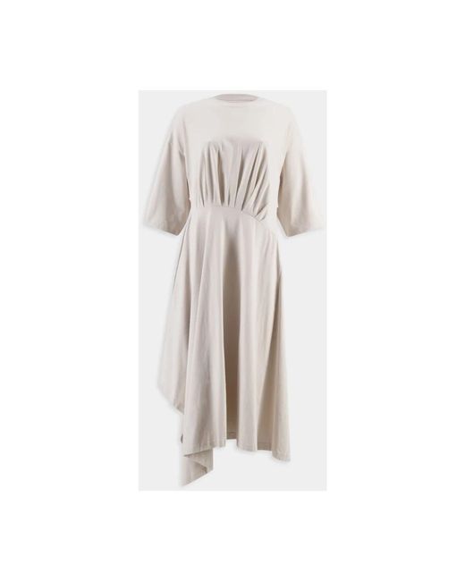 Balenciaga White Wrap Dresses