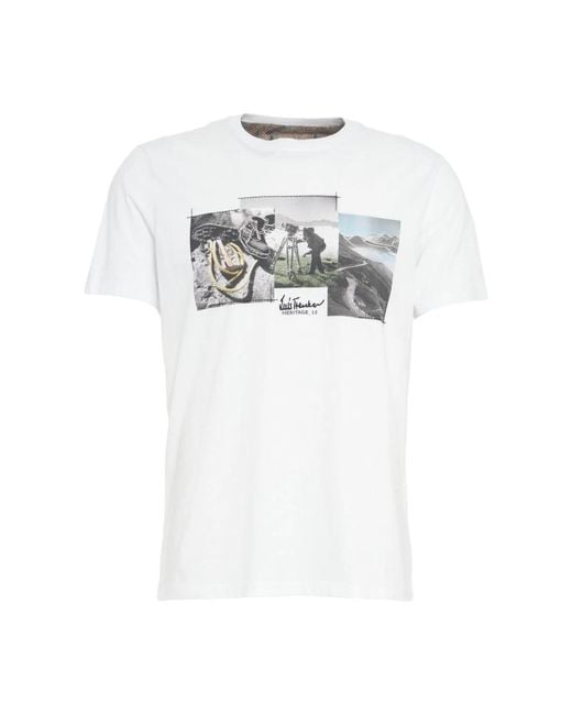 Luis Trenker White T-Shirts for men