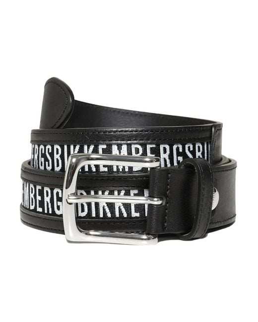 Bikkembergs Black Belts for men