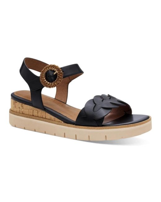 Tamaris Blue Wedges