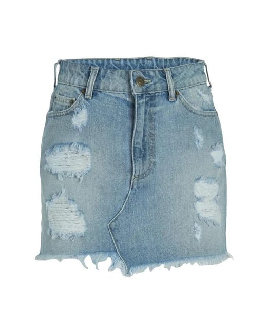 SER.O.YA Blue Denim Skirts