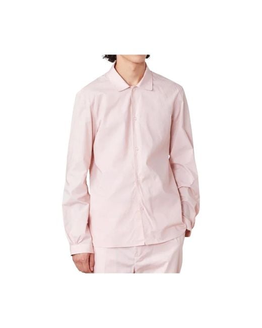 Casual Shirts di Officine Generale in Pink da Uomo