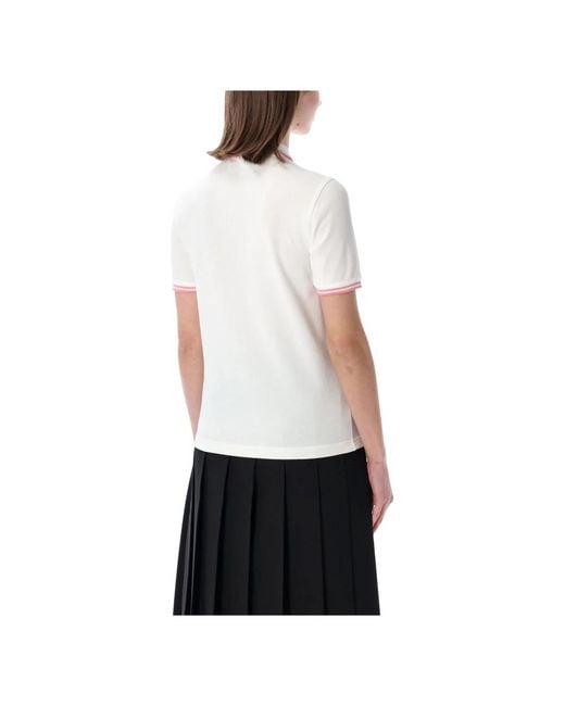 Comme des Garçons White Polo Shirts