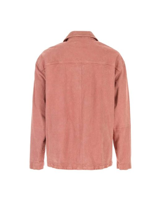Marni Pink Denim Jackets for men