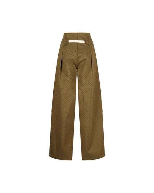 DARKPARK Green Wide Trousers