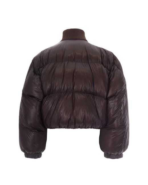 DIESEL Brown Winter Jackets