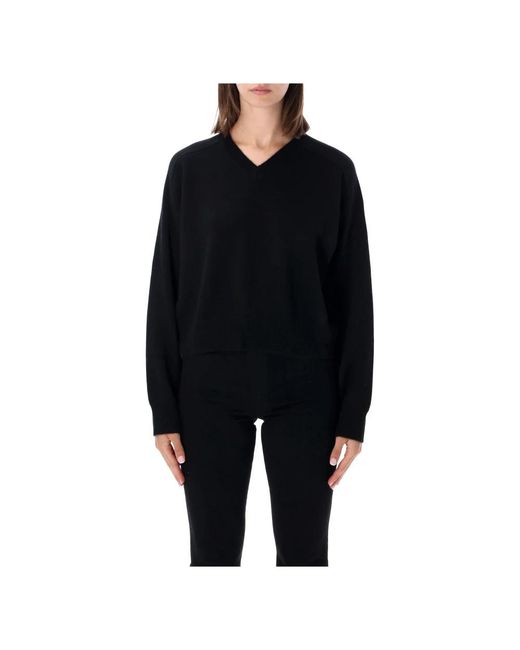 Loulou de Saison Black V-Neck Knitwear