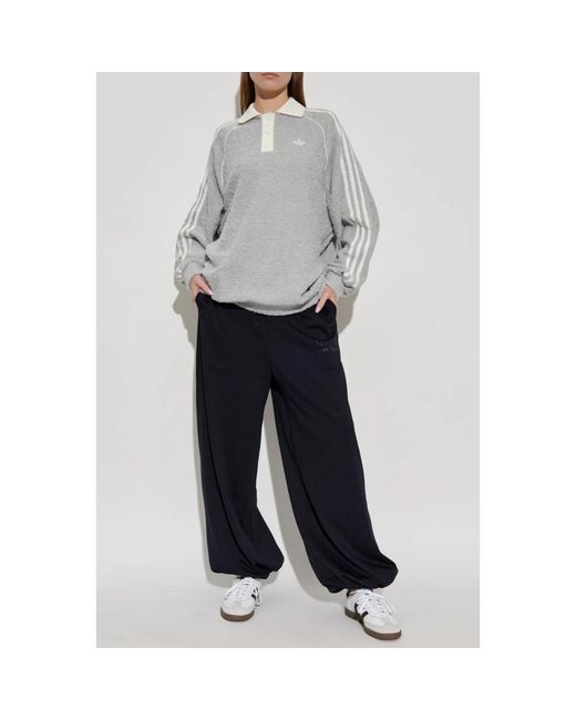 Adidas Originals Gray Polo Shirts