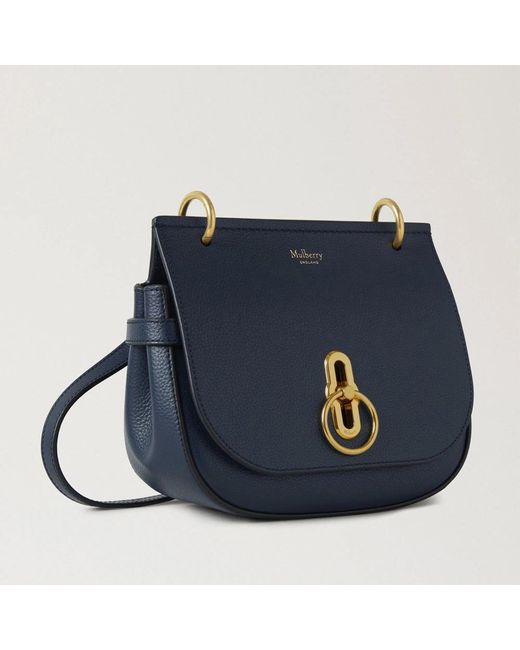 Mulberry Blue Kleine Amberley Satchel Nachthimmel