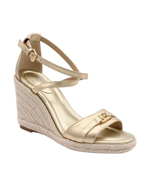 Michael Kors Klei Sleehakken in het Metallic