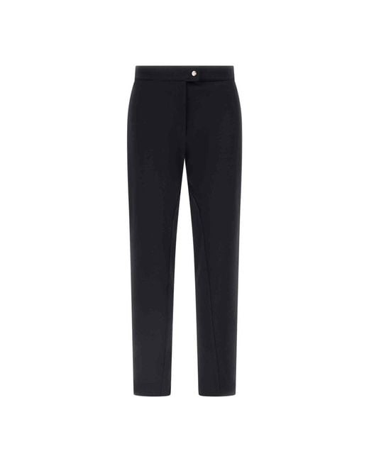 Herno Blue Straight Trousers
