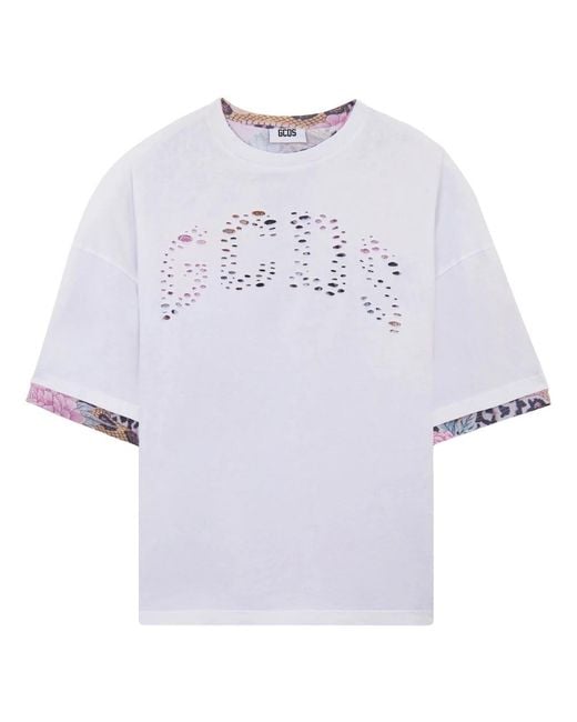Gcds Blue T-Shirts
