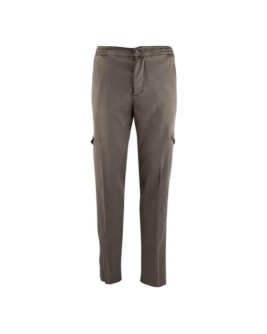 Kiton Cargo Pants in het Gray voor heren