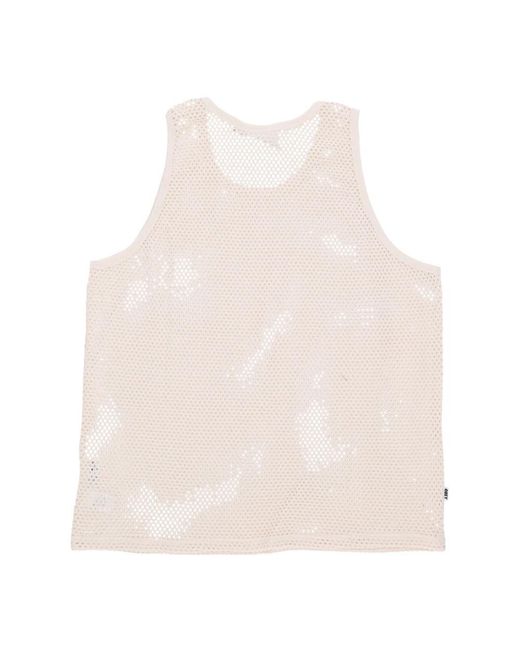Obey Natural Sleeveless Tops for men