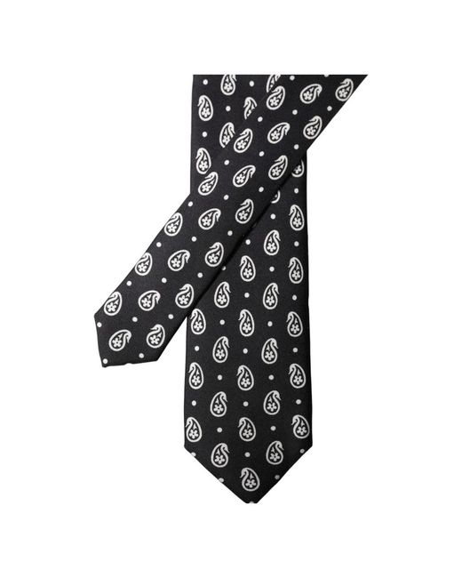 Ties di Dolce & Gabbana in Black da Uomo