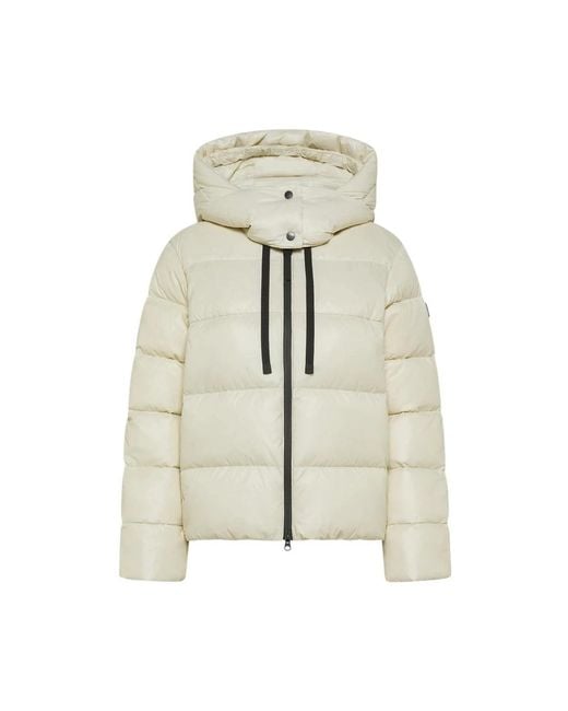 Peuterey Natural Steppjacke Mit Doppelter Kapuze