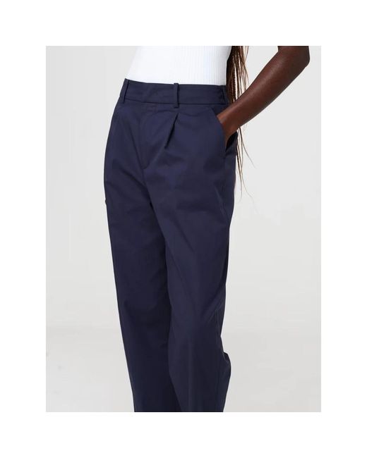 PT01 Broeken ,Blauw ,Cropped Broeken in het Blue