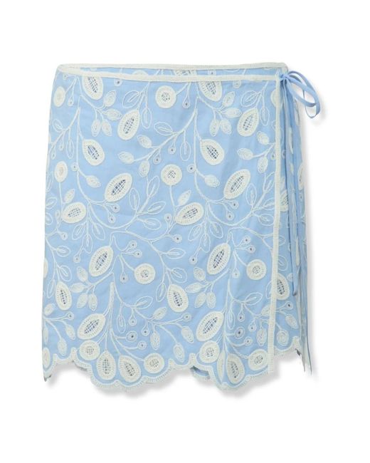 Short Skirts Jonathan Simkhai de color Blue