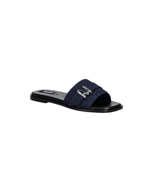Sliders MSGM en coloris Blue