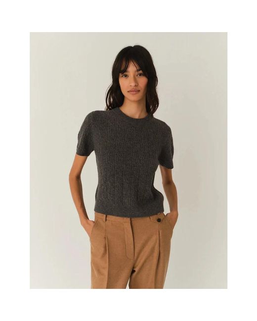 THE GARMENT Como Top in het Gray