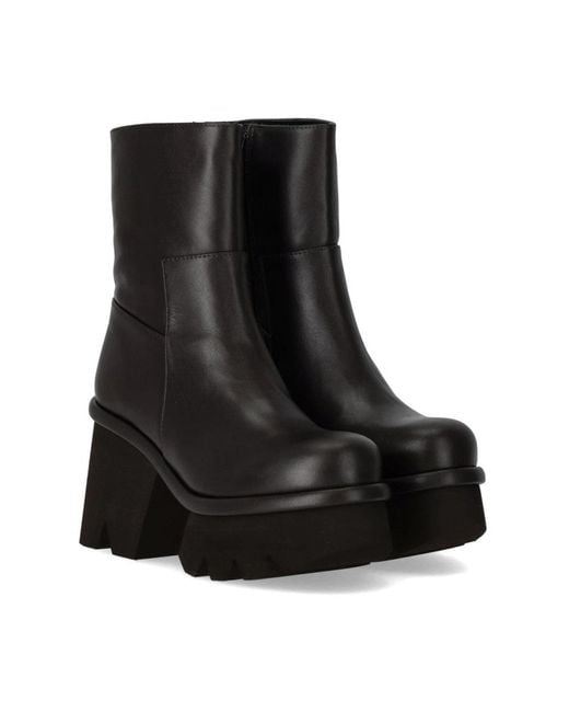 Paloma Barceló Black Ankle Boots