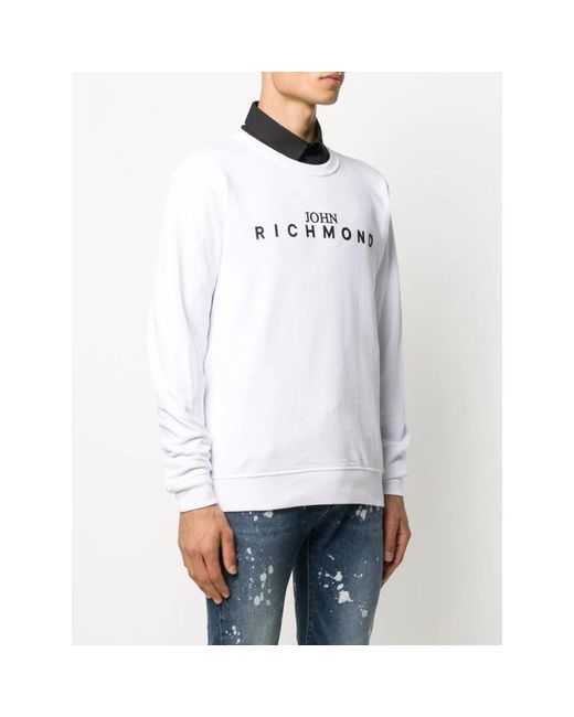 John Richmond White Sweatshirts for men