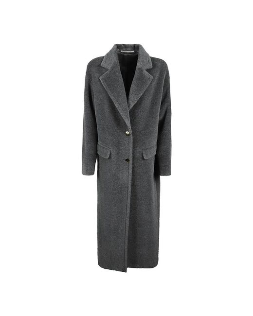 Tagliatore Gray Single-Breasted Coats