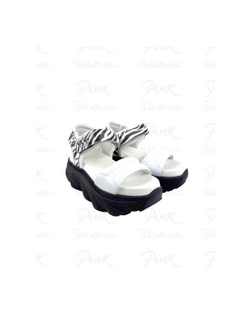 Liu Jo Blue Flat Sandals