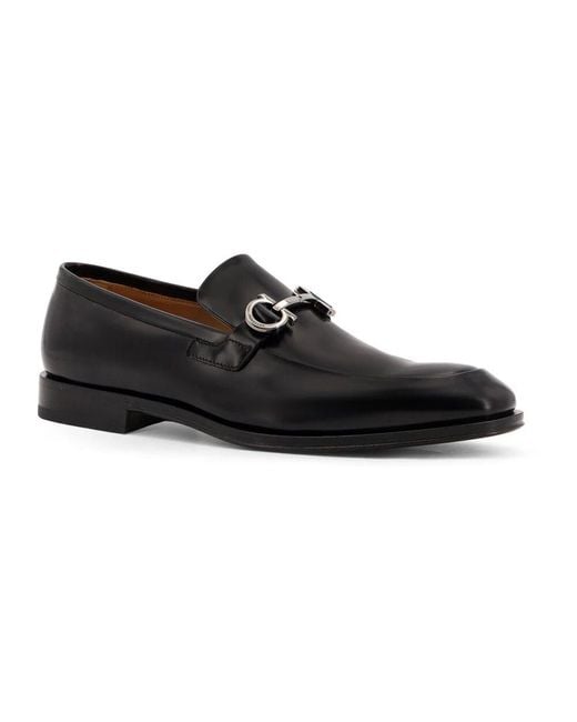 Loafers di Ferragamo in Black da Uomo