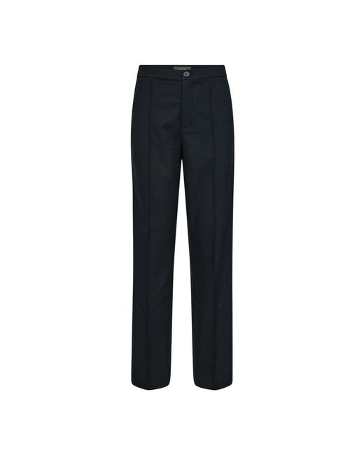 Straight Trousers Mos Mosh de color Blue