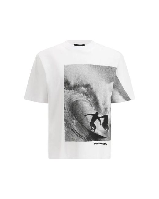 T-Shirts di DSquared² in Gray da Uomo
