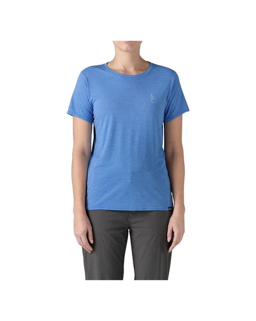 T-Shirts Patagonia en coloris Blue