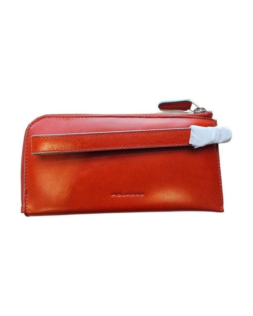 Piquadro Red Wallets & Cardholders