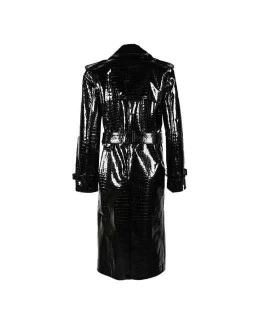 Saint Laurent Black Trench Coats