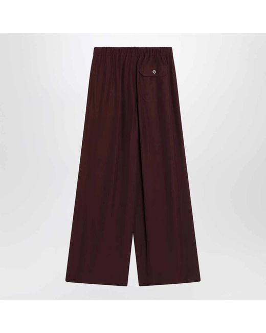 Loewe Purple Wide Trousers