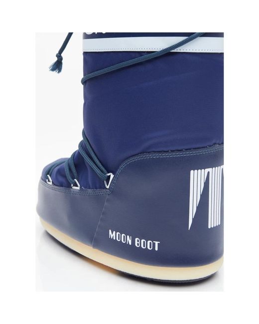 Moon Boot Blue Winter Boots